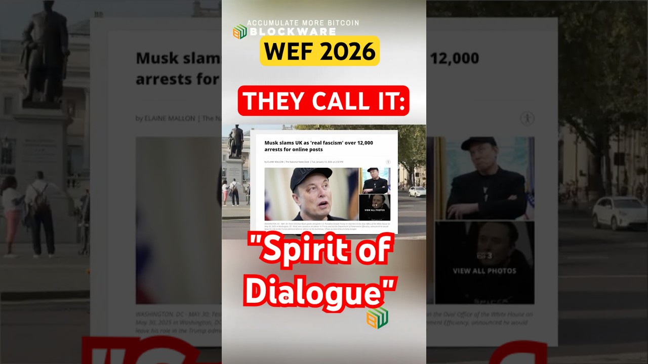 ⚠️What Davos WEF Conference Really Means by 