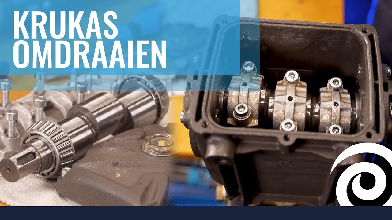 Krukas omdraaien | Revisie Hogedrukpomp | Waterkracht