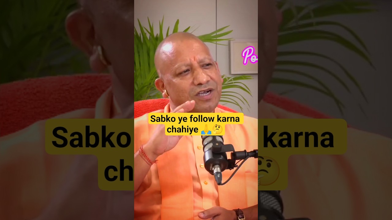 Yogi Adityanath Exclusive Podcast | Leadership, Law & UP Transformation 