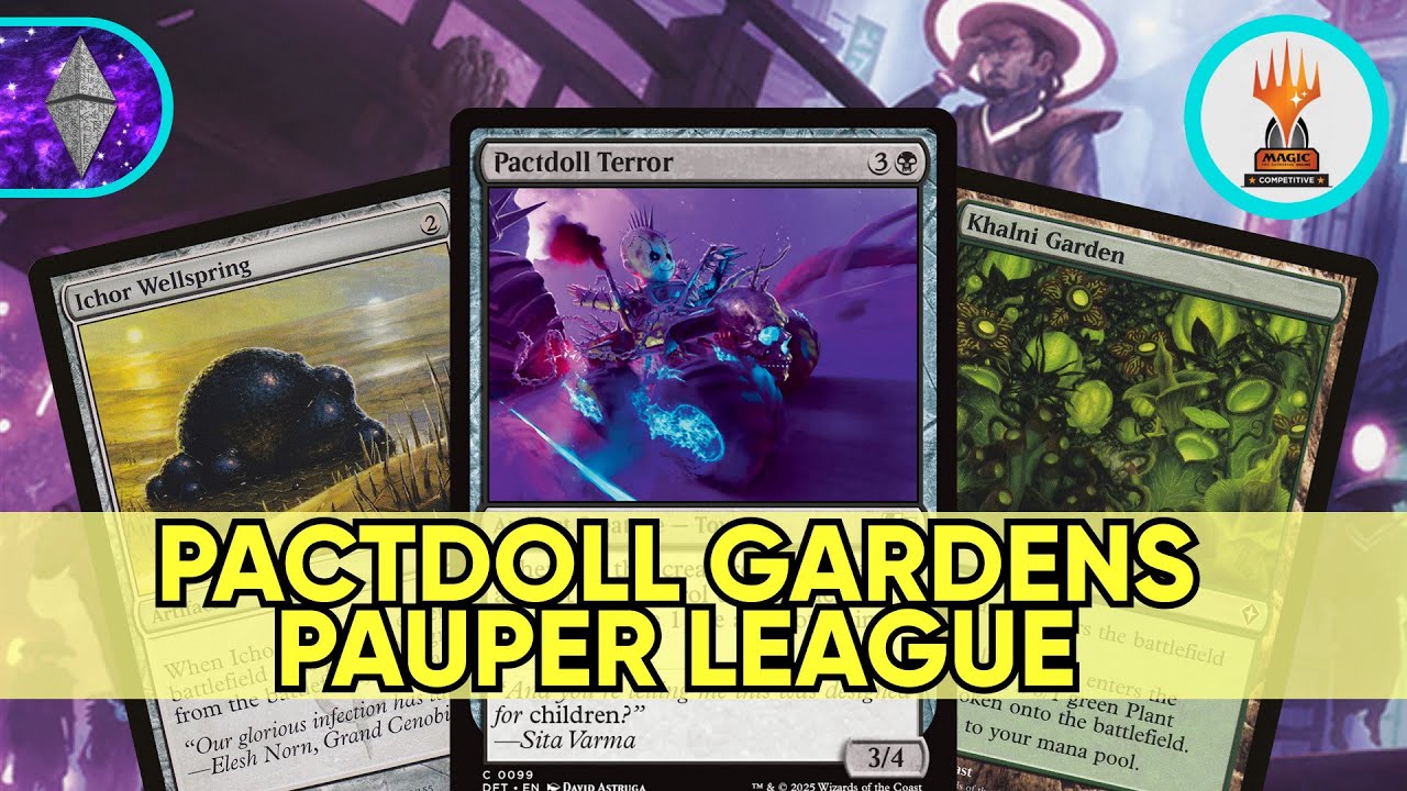 5-0 Trophy with Pactdoll Gardens Control! | Pauper MTG