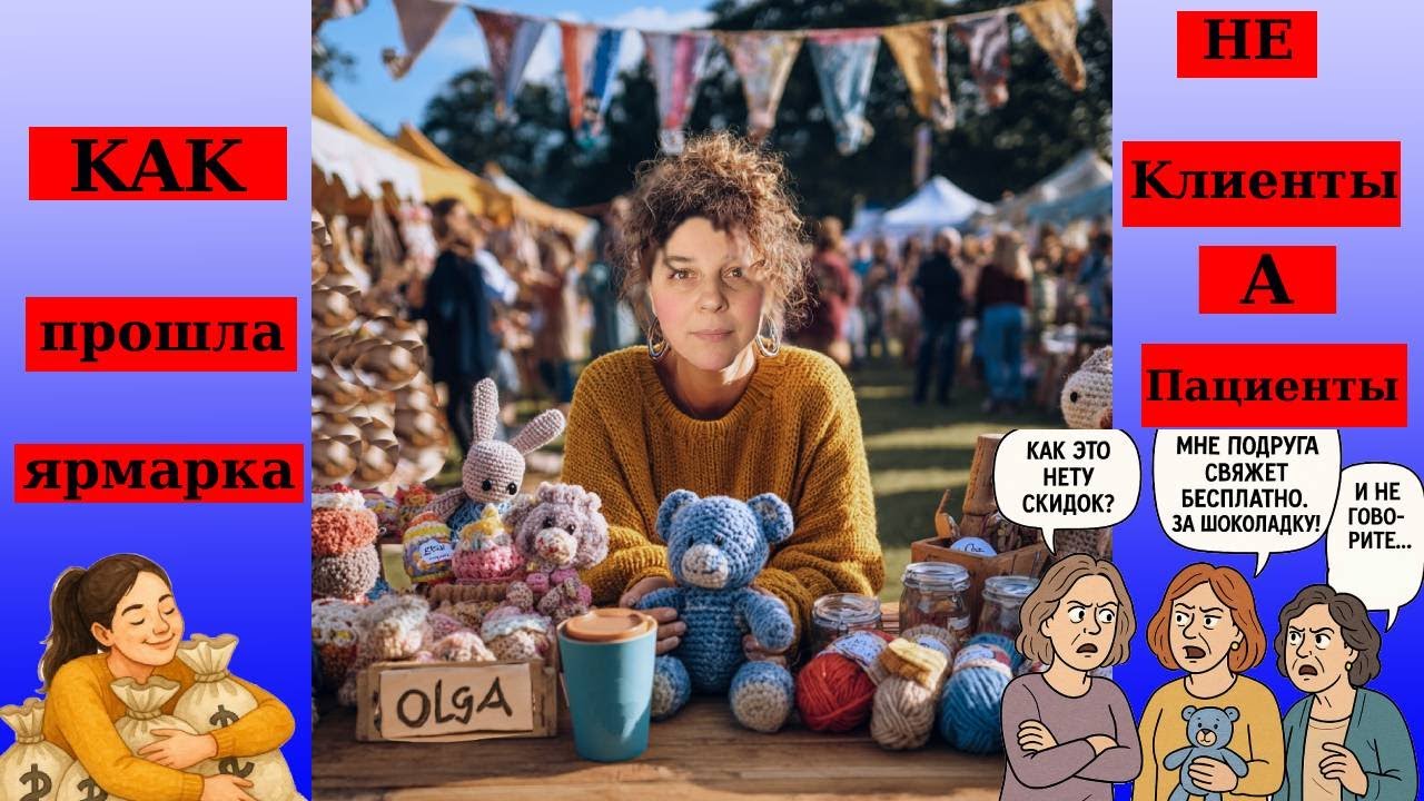 Craft Fair recap.Clients or patients?What you shouldn’t say about your prices? #crochet #craftshow
