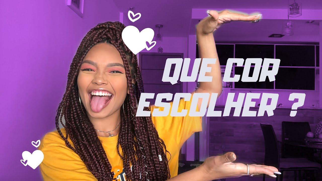 COMO ESCOLHER A COR DAS TRANÇAS 😍 - JAMILE OLIVEIIRA