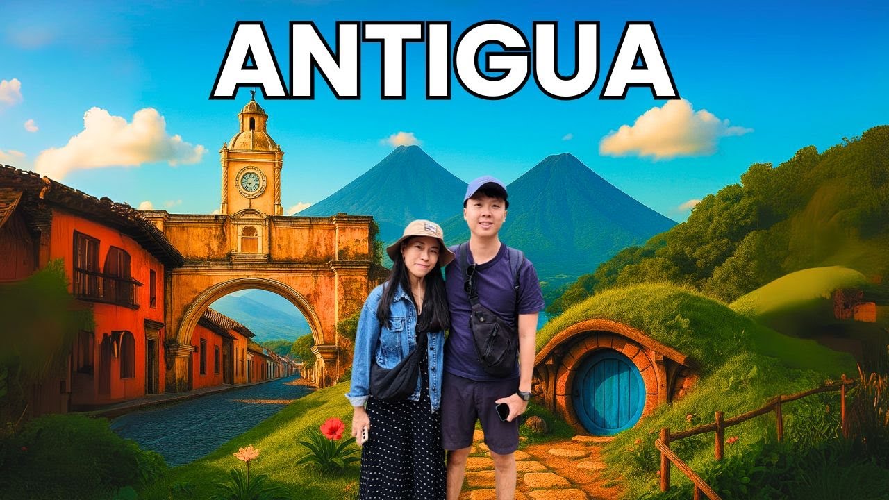 3 Days in Antigua Guatemala (Travel Vlog & Itinerary) | Lake Atitlan & Hobbitenango