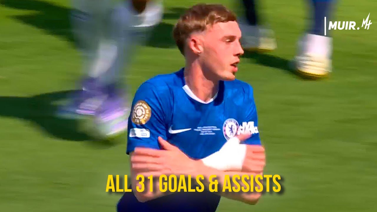 Cole Palmer All 31 Goals & Assists This Season