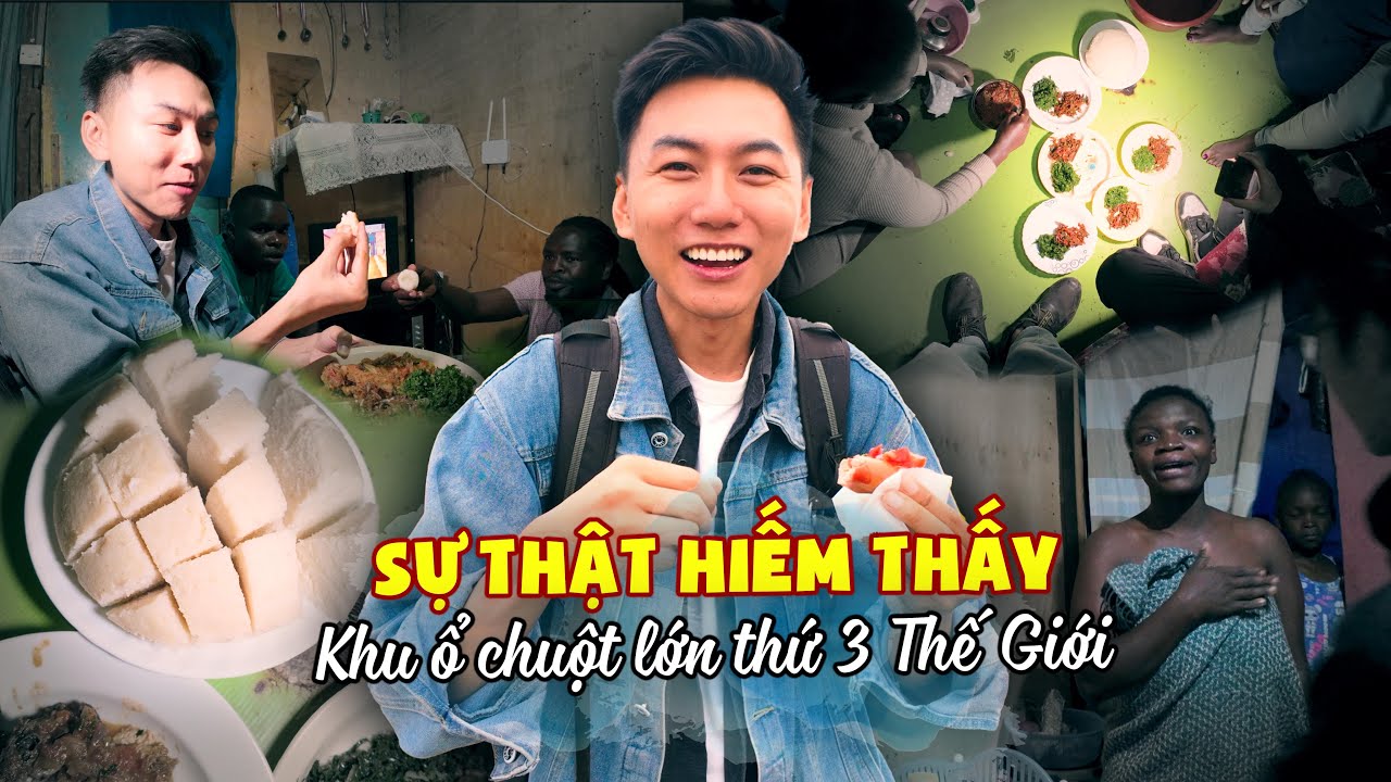 Ở lại khu ổ chuột khét tiếng băng đảng Châu Phi | Du lịch ẩm thực Kenya P12 - Ổ chuột Nairobi