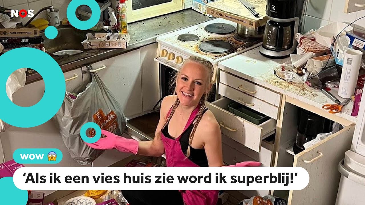 Deze TikTokker maakt de smerigste huizen schoon