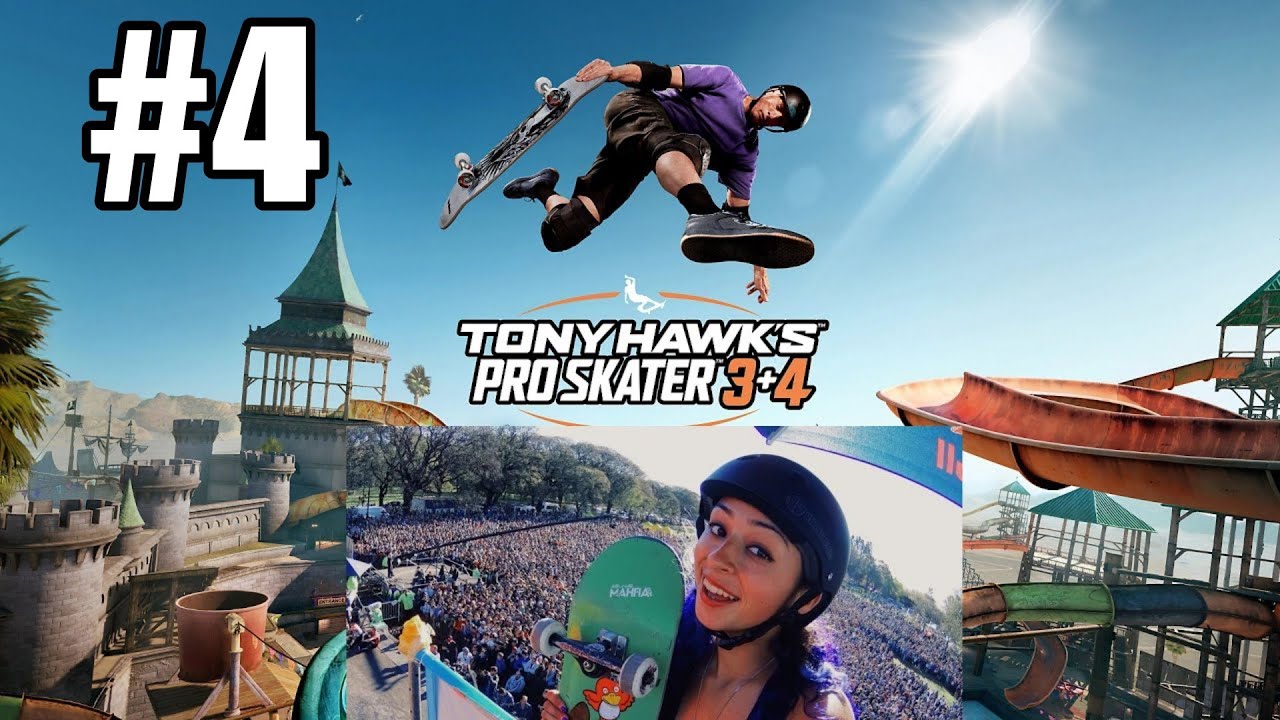 LIVE RETRO: Tony Hawk's Pro Skater 3 + 4 - Revivendo a INFÂNCIA    PARTE 4