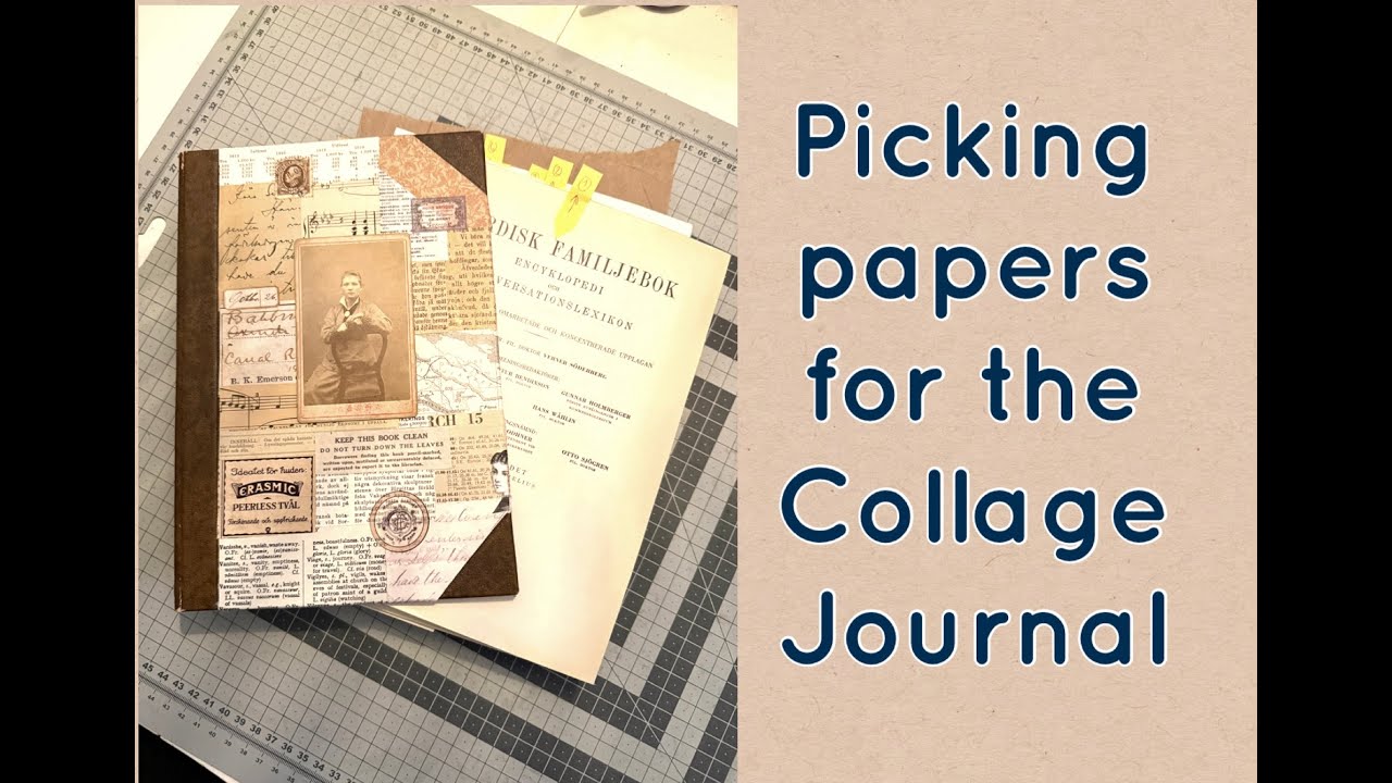 Picking the papers for the new collage journal