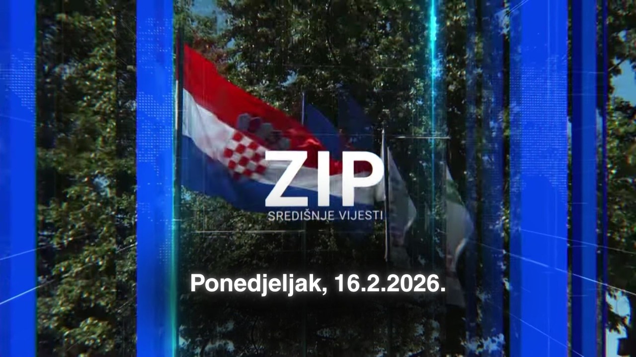 ZIP - 16.2.2026. - SREDIŠNJE VIJESTI Z1 TELEVIZIJE