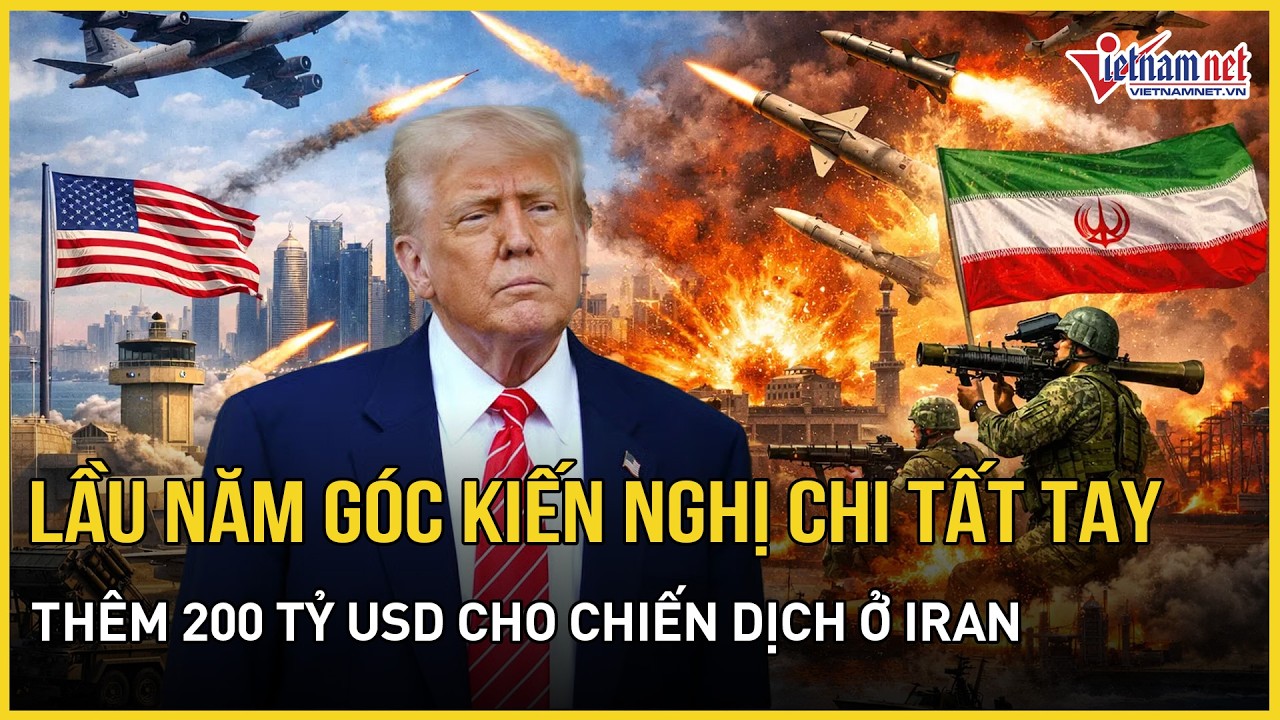 Lầu Năm Góc kiến nghị chi tất tay thêm 200 tỷ USD cho chiến dịch ở Iran, cựu quan chức Mỹ tố Israel