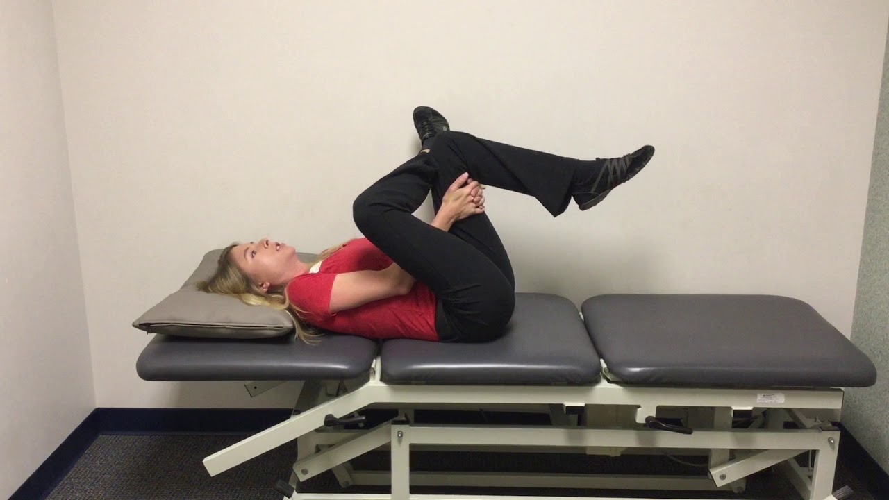 Try the Pretzel Stretch for Sciatica!