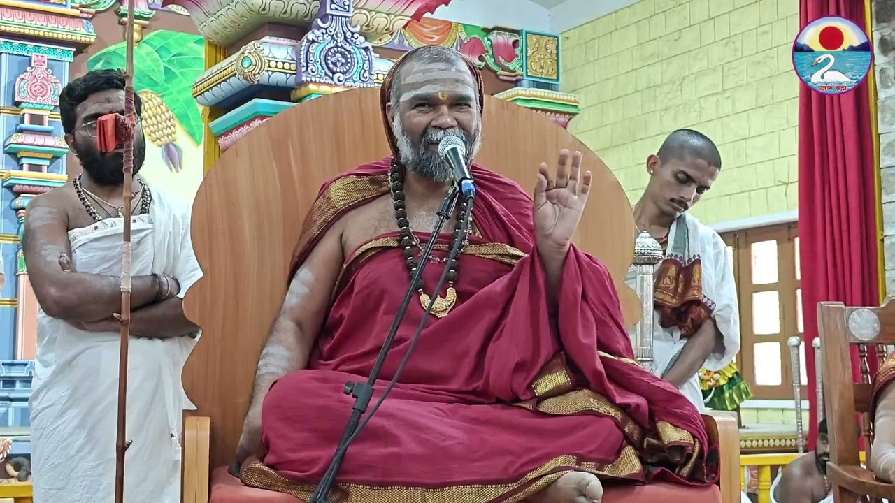 Asheervachana By paramapoojya Mahaswamiji at Shrikshetra Shakatapuram