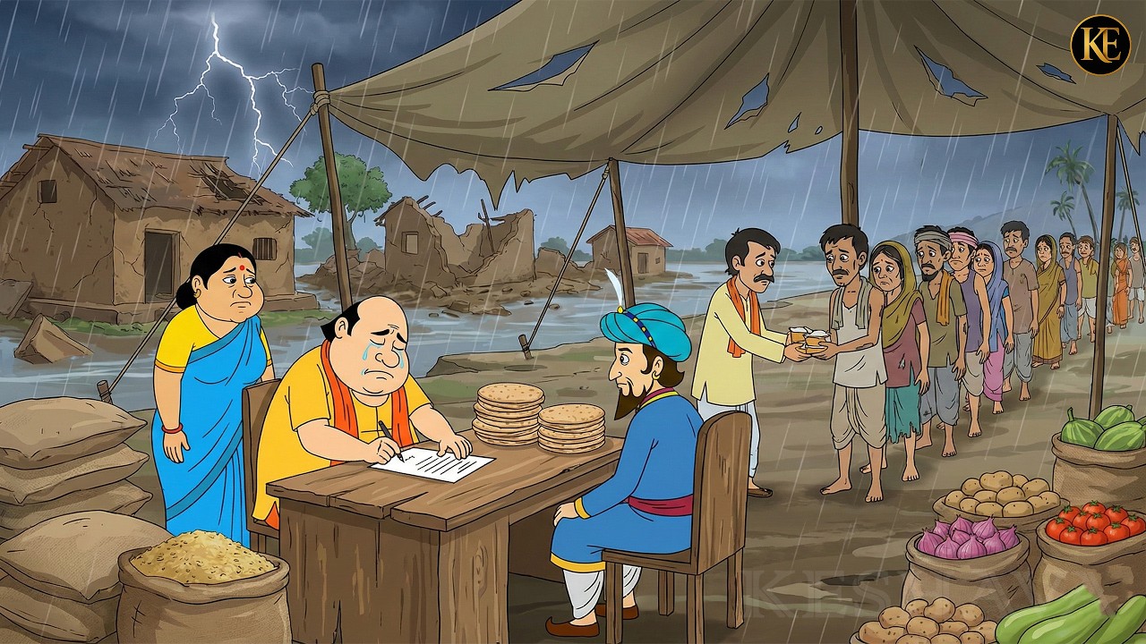 বন্যায় গোপাল দাদু ক্ষুধায় কাহিল! নবাব খাবারের বদলে জমি কেড়ে নিল | Gopal Bhar | New Episode 2026