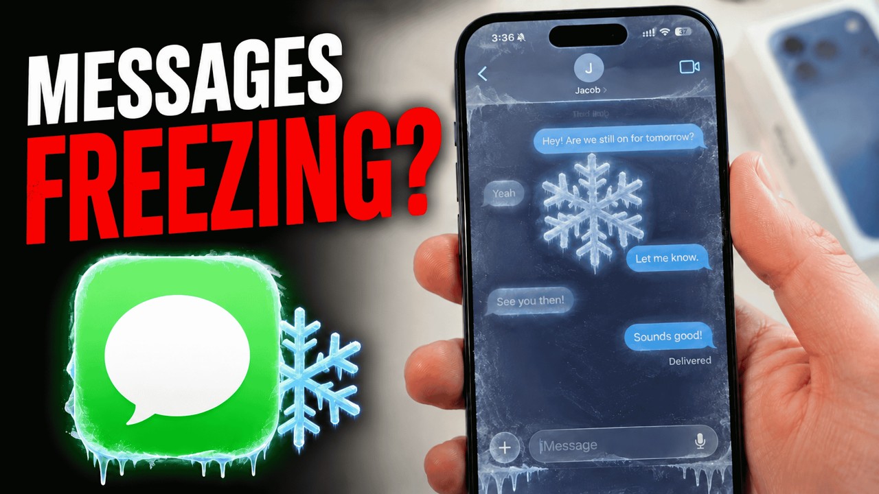 How to Fix iPhone 17 Pro Max Messages Freezing