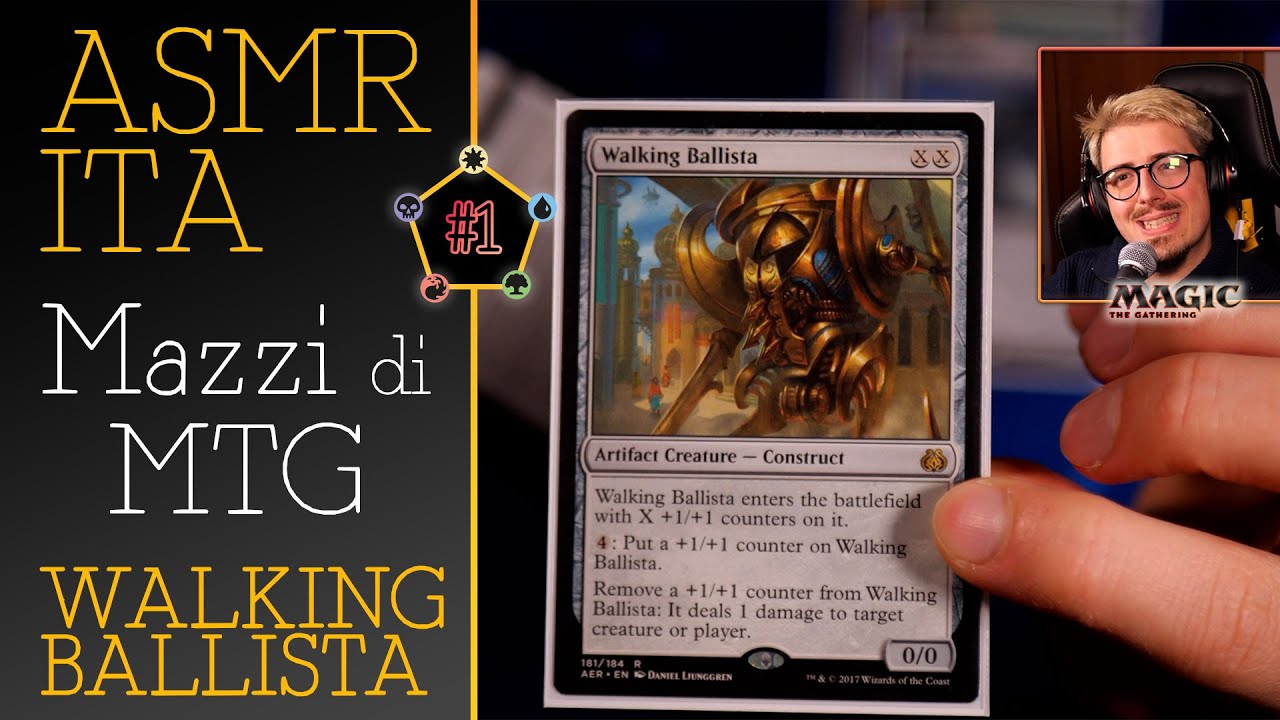 ASMR ITA: I Miei Mazzi di Magic (#1) | Walking Ballista (Lo-Fi Music)
