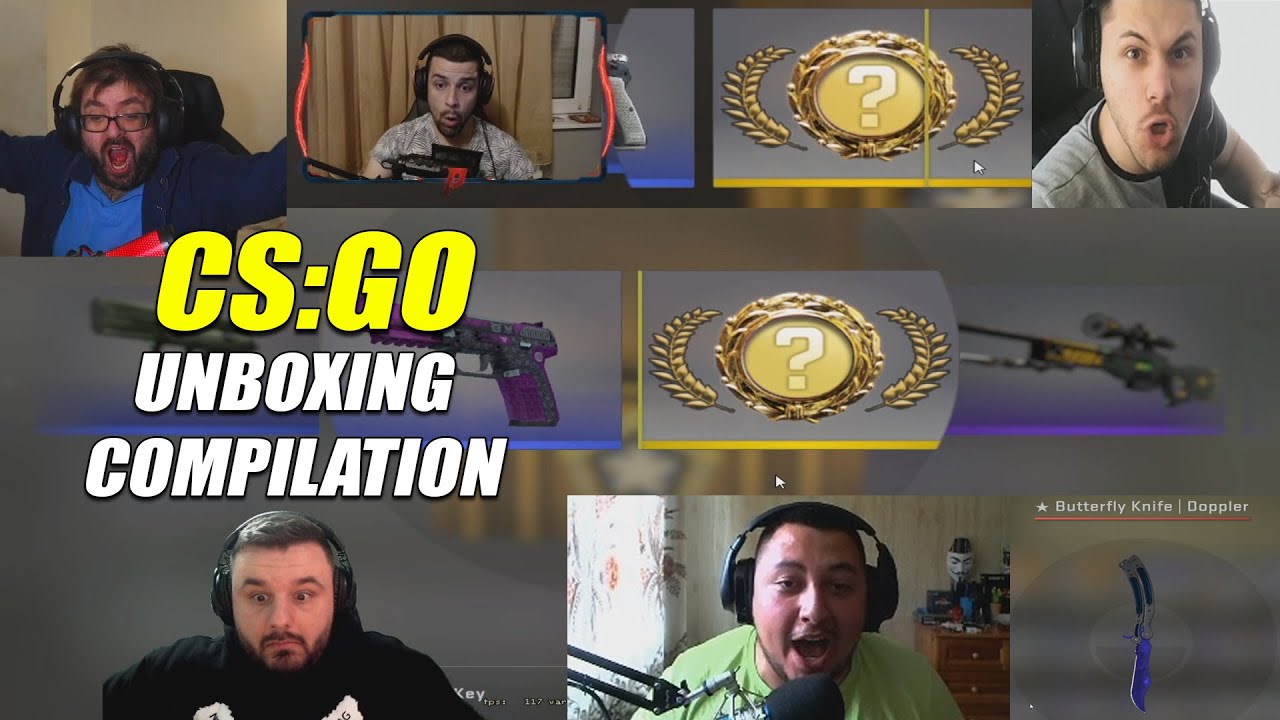 Bulgarian CS:GO Unboxing Compilation