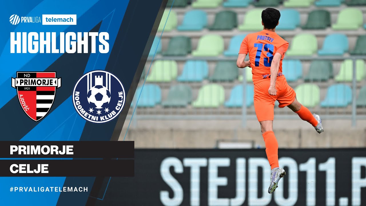 Primorje 0-5 Celje | 33. krog 2024/25 #PrvaLigaTelemach.