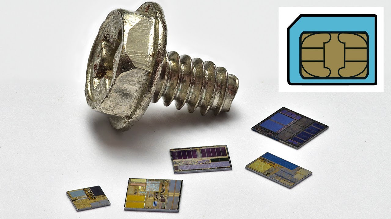 SIM card chips