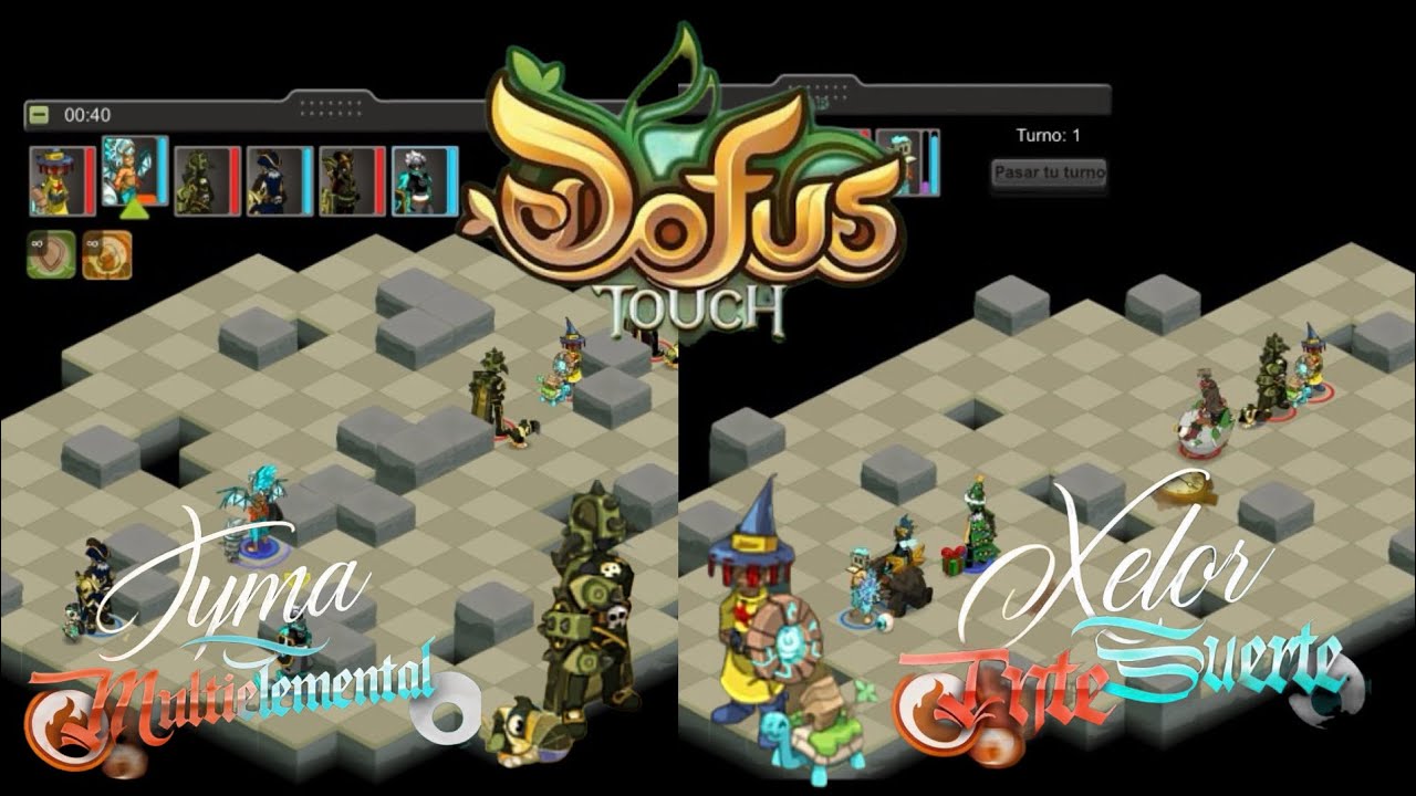 [DOFUS TOUCH] TEAM ALEMANES PELEA DE TORNEO CONTRA BKIZI (COMENTADA) Y KOLISEOS 3 VS 3 🔥💯