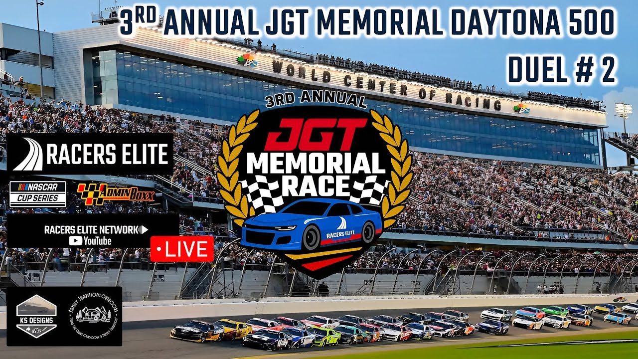 Racers Elite 3rd Annual JGT Memorial Daytona 500 - Fixed NASCAR Next Gen - Duel #2 02/01/2026