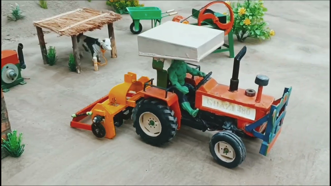@SanoCreatorCreativity #subscribe#Top_DIY_Most_Creative_Scientific_Idea_DIY_Tractor_Plough_Machine_project