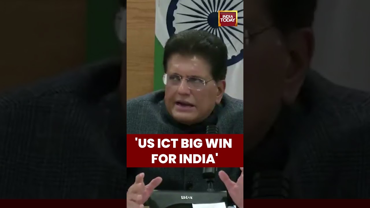 Piyush Goyal: US ICT Products Big Win for India | India Today