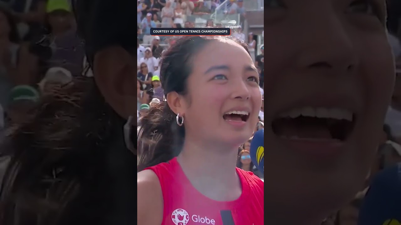 Alex Eala grateful for fervent Filipino support in US Open