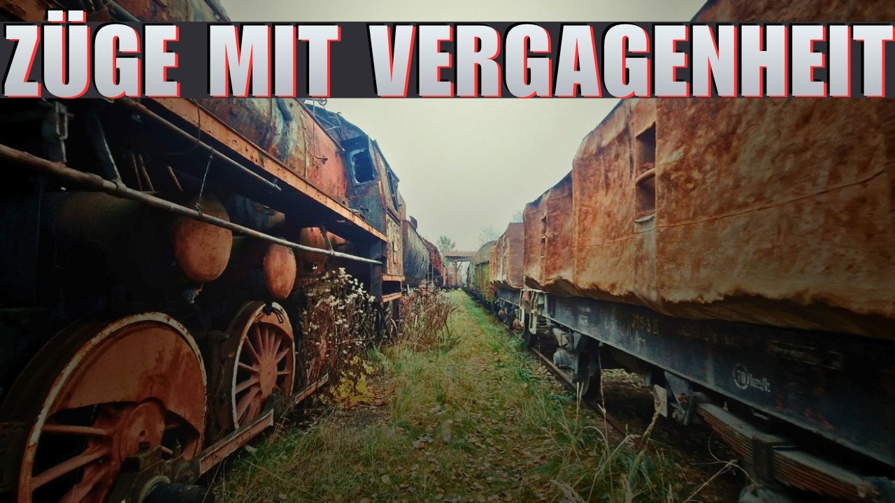 VERGESSENE ZÜGE MIT SPANNENDER VERGANGENHEIT GEFUNDEN