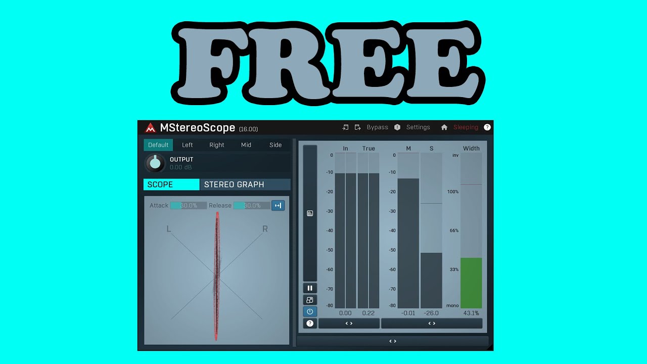 FREE MStereoScope by MeldaProduction