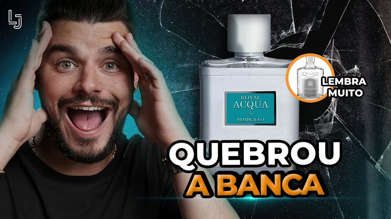 O PURO SUCO DA SOFISTICAÇÃO! ESSE PERFUME NACIONAL QUEBROU A BANCA! ROYAL ACQUA NUANCIELO!