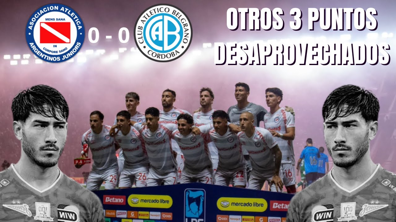 SIENDO FRANCO DESDE EL DAM - AAAJ 0-0 BELGRANO | OTROS 3 PUNTOS DESAPROVECHADOS | LINEA DE 3 NICO🙏🏻