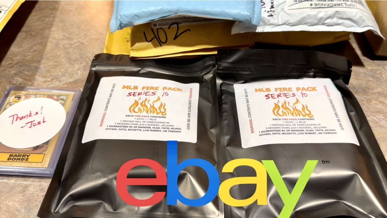 SO MANY BASEBALL CARD MYSTERY PACKAGES!  (Mystery Box Monday)