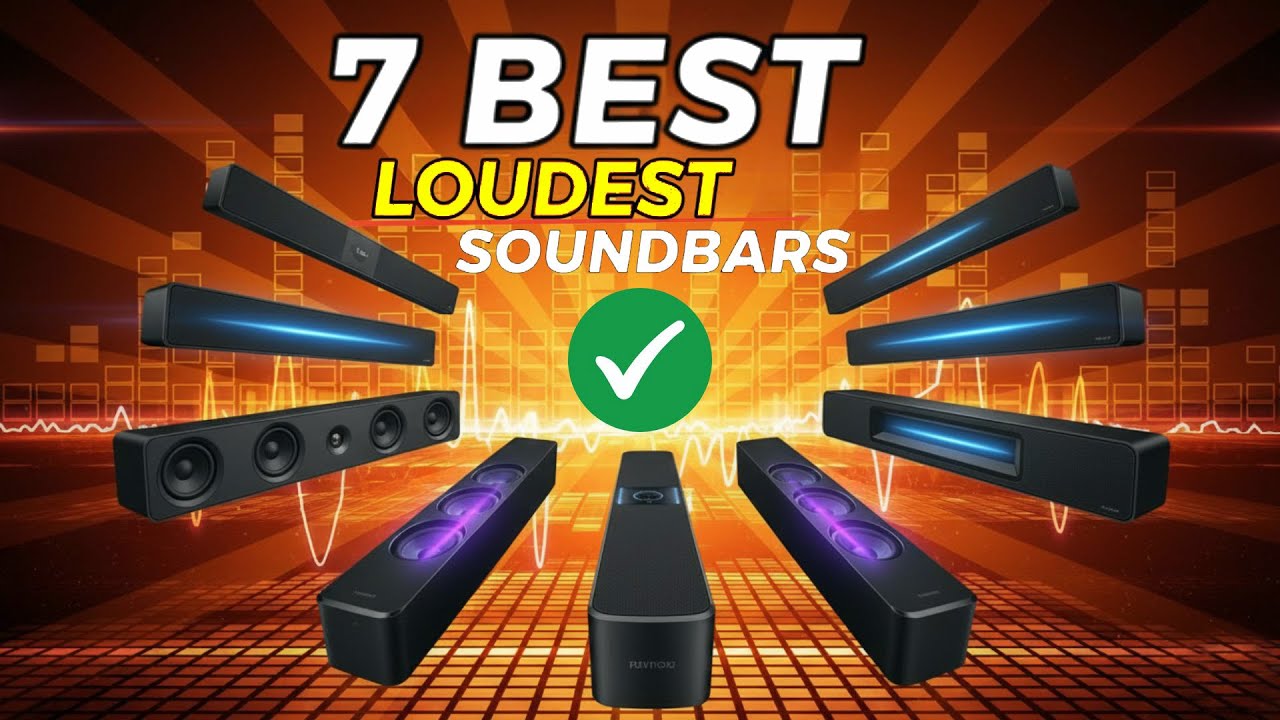 TOP 7 Loudest Dolby Atmos Soundbars Ever Made - Insane Power!