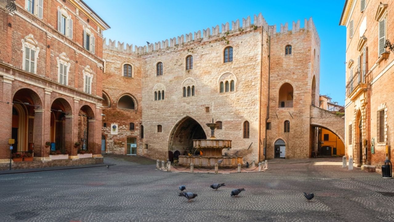 FABRIANO Walking Tour [4K Ultra HD] 🇮🇹 | Hidden Italy Morning Ambience & Captions