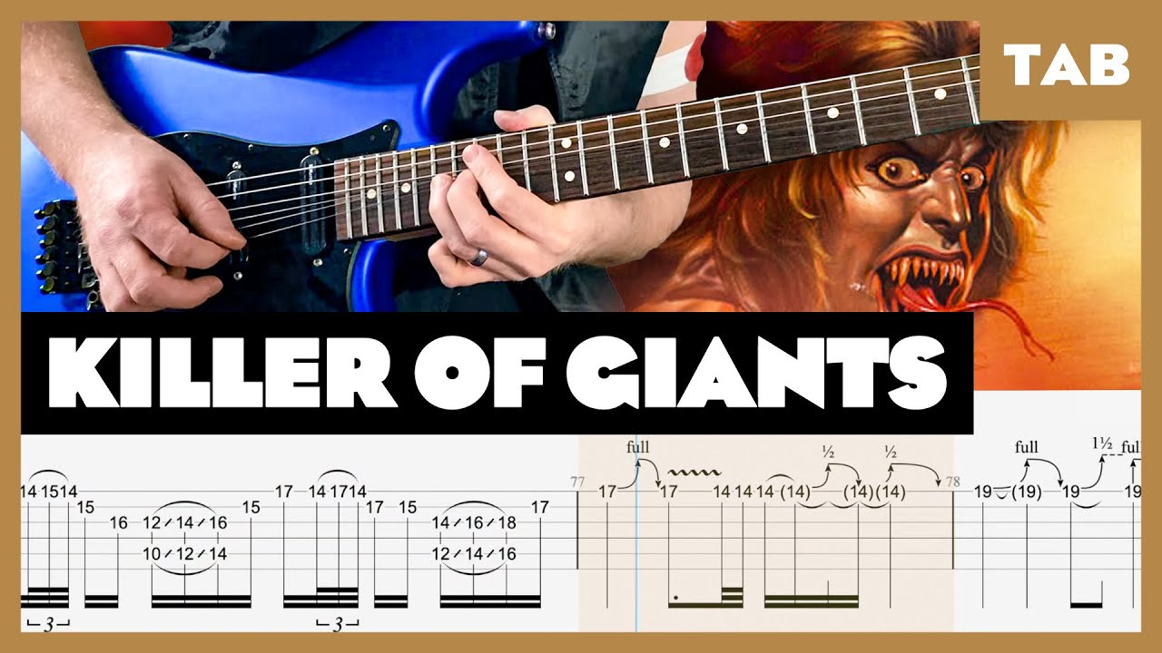 Ozzy Osbourne - Killer of Giants - Guitar Tab | Lesson | Cover | Tutorial