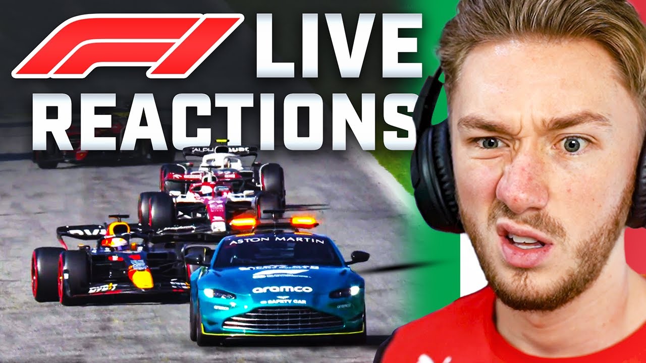 Live Reactions to the 2022 Italian Grand Prix