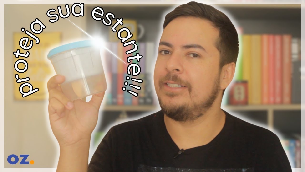 ANTIMOFO MAIS BARATO: Proteja sua estante! DIY | Livros do Oz