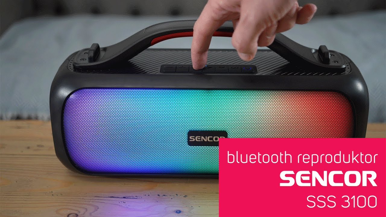Unboxing voděodolného reproduktoru Sencor SSS 3100