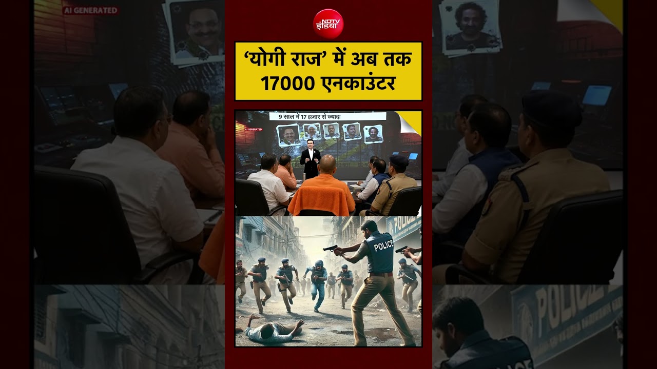 Syed Suhail | UP News | &lsquo;योगी राज&rsquo; में अब तक 17000 एनकाउंटर #UPNews #shorts #YTShorts