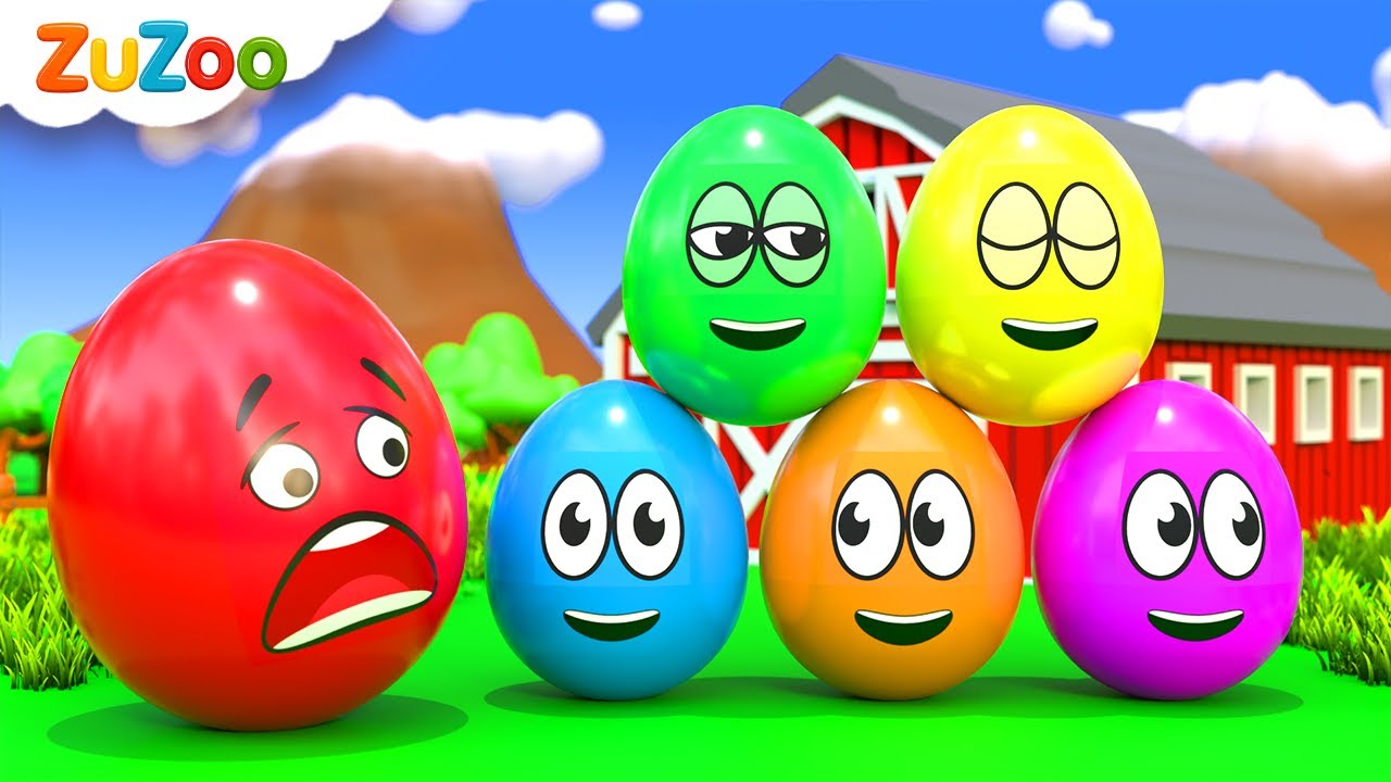 Surprise Eggs Kids Songs | ZuZoo Nursery Rhymes & Kids Songs