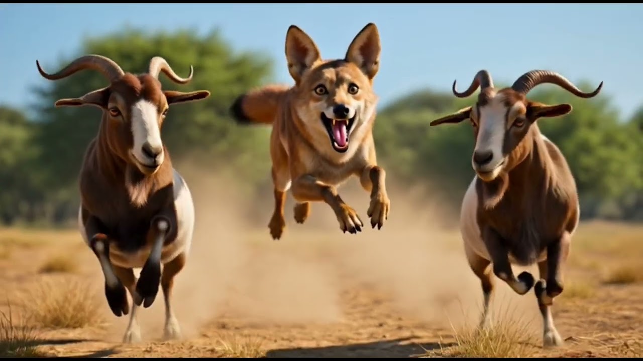 सियार को लालच पड़ा भारी! | Two Goats and a Jackal Story | Hindi Moral Stories | Kids Story |