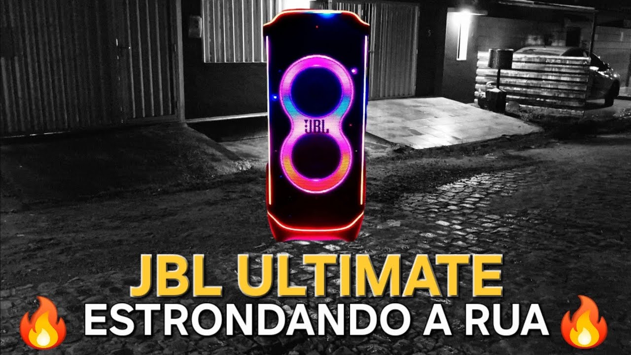 LEVEI A JBL ULTIMATE PRA RUA E O RESULTADO FOI INSANO! 🔥☠️