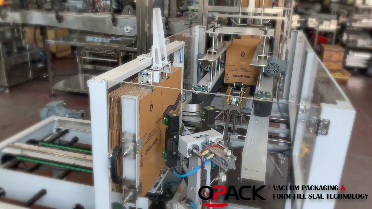 WATER CUP FFS MACHINE WITH BOXING LINE ROBOT / OPACK QT 1005