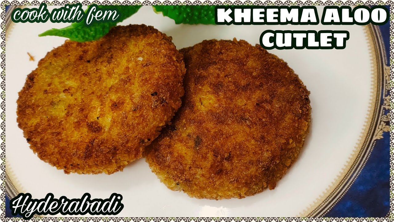 Hyderabadi Crispy Keema Aloo Cutlet - Shadiyon Wale Cutlets - Iftar Special Snack - Ramzaan 2021 ❤️