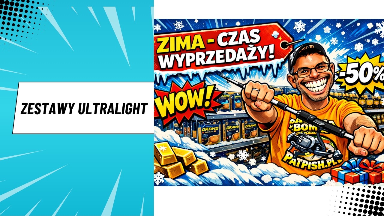 Aż 5 Zestawów Spin/ Feeder Oraz Mega Parasol na Wyprzedaży