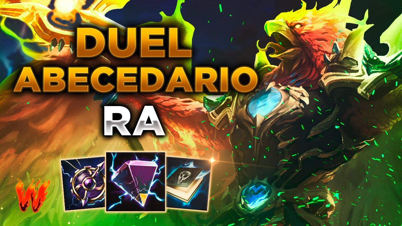 RA, ESTE MATCHUP NOS DEJA FUERA... - Warchi - Smite Master Duel Abecedario S11