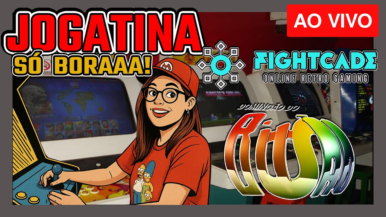 DOMINGÃO DO BITSÃO -  FIGHTCADE - JOGANDO COM INSCRITOS!  #600subs #fightcade2 #fliperama #fightcade