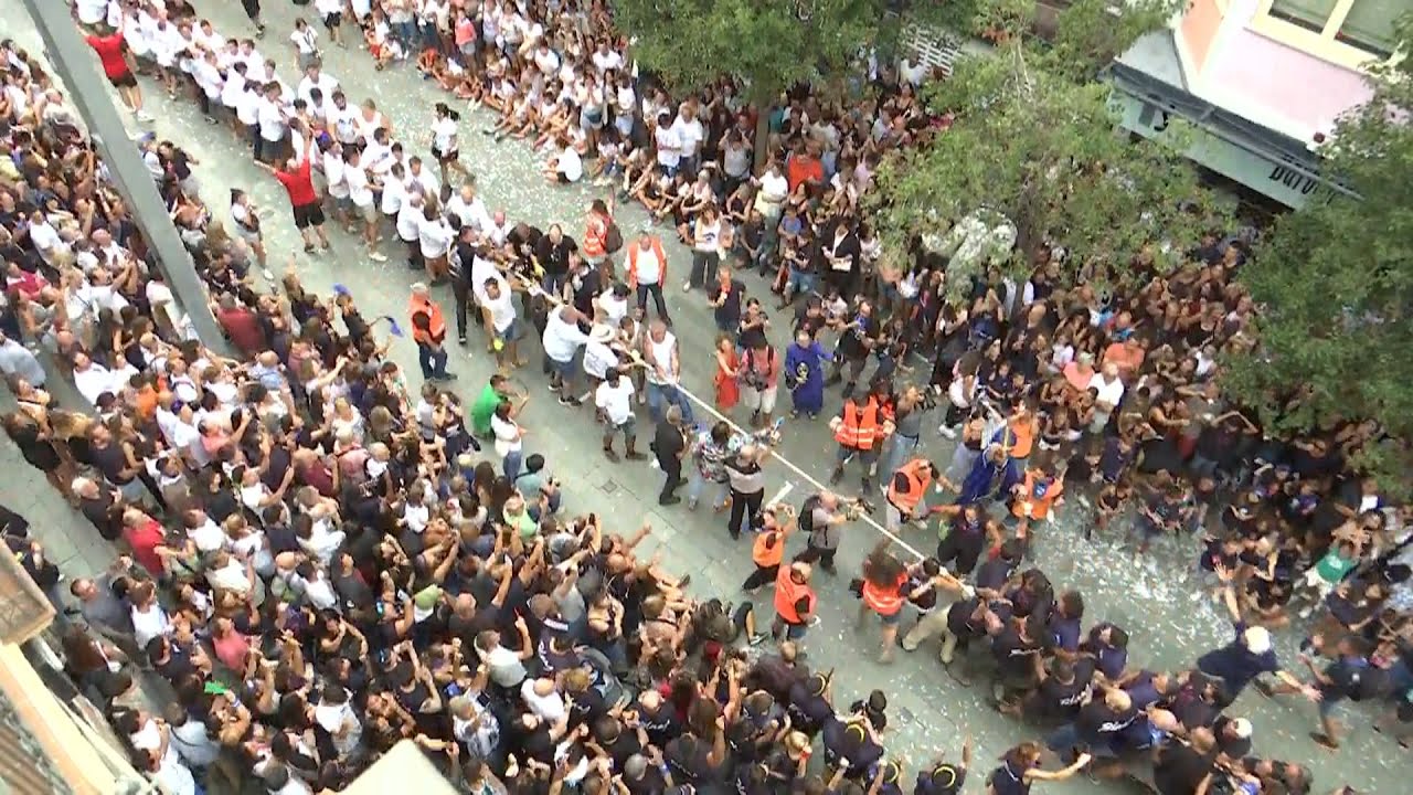 VOTV - Festa Major de Blancs i Blaus 2023 - Estirada de corda