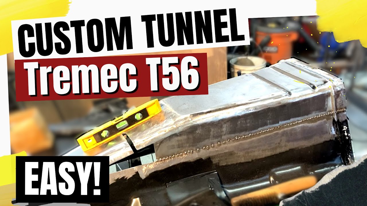 EASY Custom Transmission Tunnel - TREMEC T56 MAGNUM SWAP - Pro Touring Camaro Build