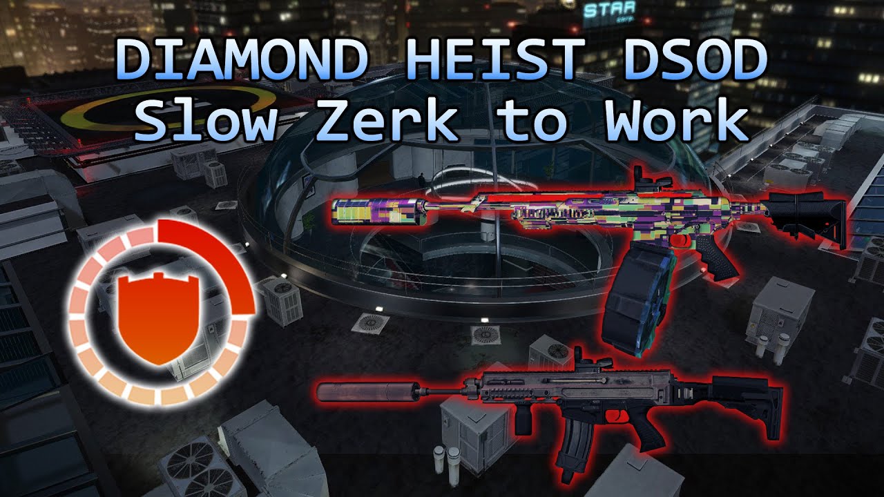 Kev and his funny DMR (Diamond Heist DSOD [No Downs]) - Armorer AP-DMR Build